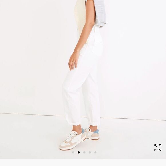 Madewell Perfect Vintage Straight Workwear Pants- Size 28 Tall - Picture 3 of 12